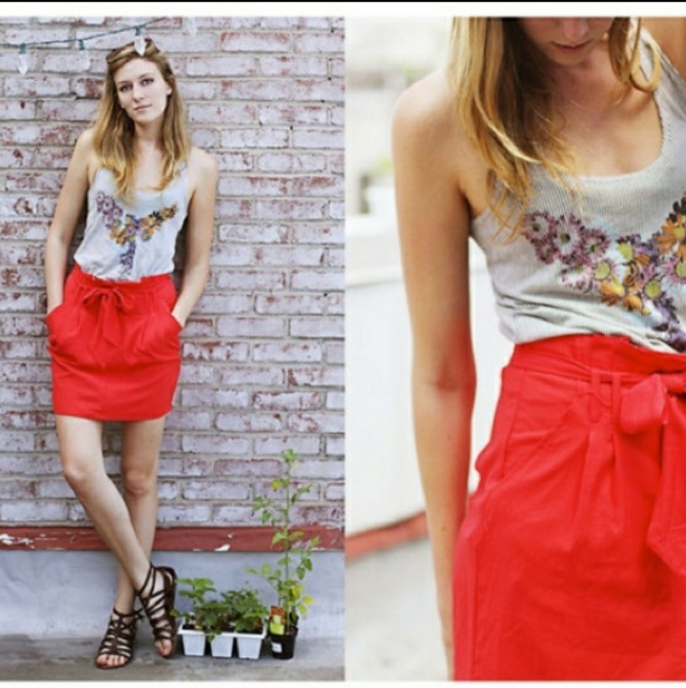 Kimchi Blue Paperbag Skirt